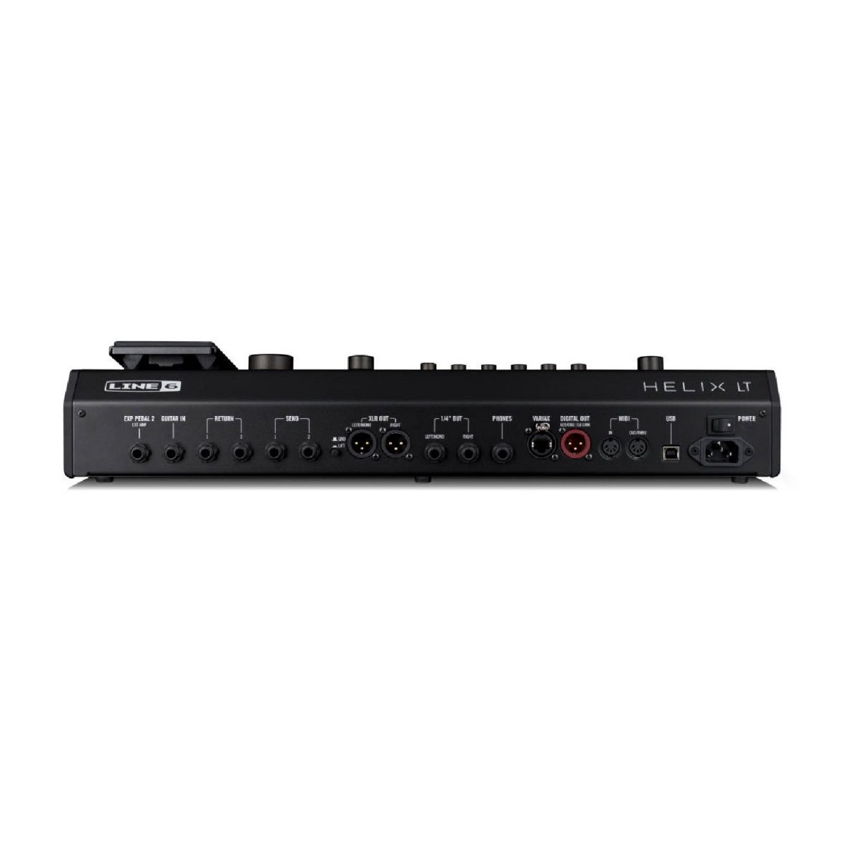 Line 6 - Helix LT - Streamlined HX Guitar Processor Back