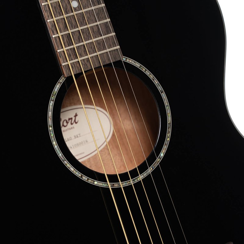 Cort - Luce Series Acoustic Guitar, Black Gloss #L60-BK