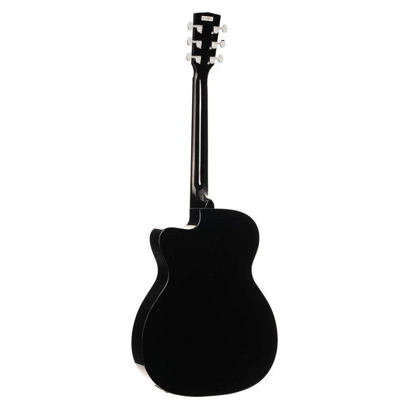Cort - Luce Series Acoustic/Electric Guitar, Black Gloss #L60CE-BK