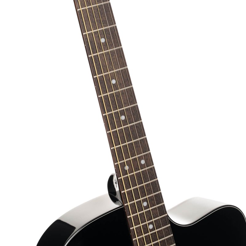 Cort - Luce Series Acoustic/Electric Guitar, Black Gloss #L60CE-BK