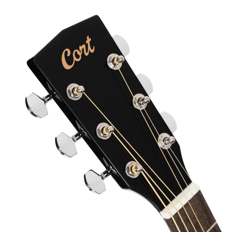 Cort - Luce Series Acoustic/Electric Guitar, Black Gloss #L60CE-BK