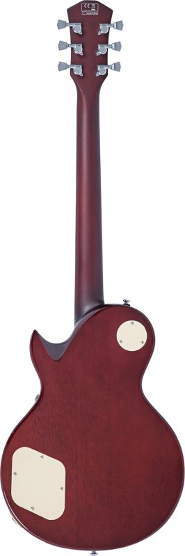 Sire - Sire L7 New Gen Single-Cut Electric Guitar with LC Vintage-2 Humbuckers, Amber Burst Finish #L7-NEWGEN-AMBERBURST