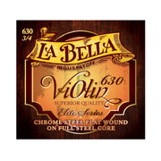 La Bella - 630 3/4 Violin Chrome Steel String Set