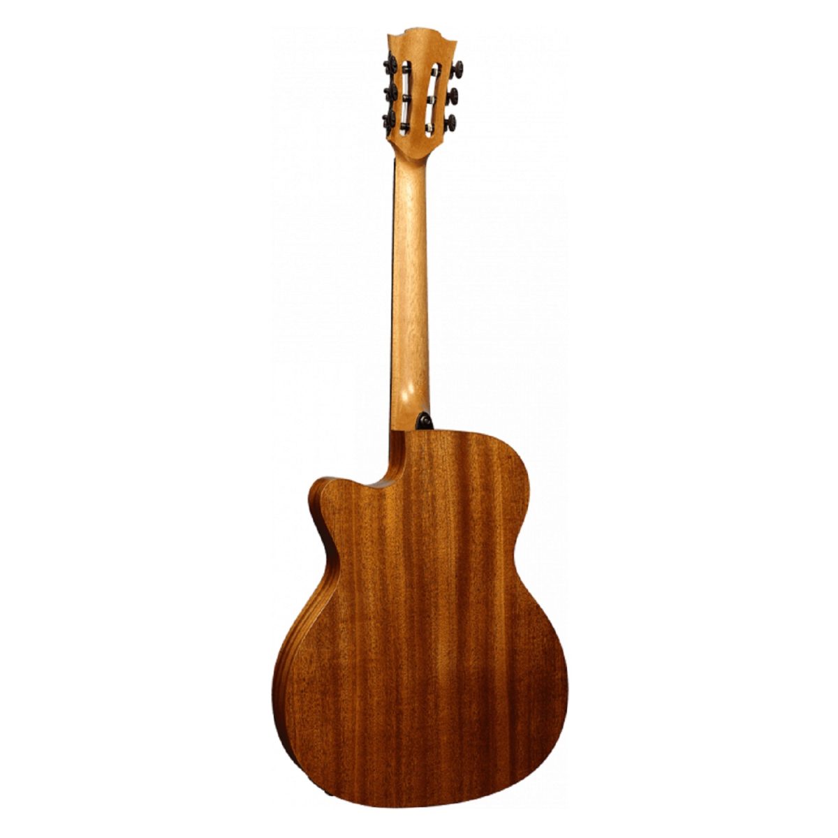 LAG Guitars - Tramontane 170 Folk Nylon Slim Cutaway Acoustic-Electric Natural - TN170ASCE Back