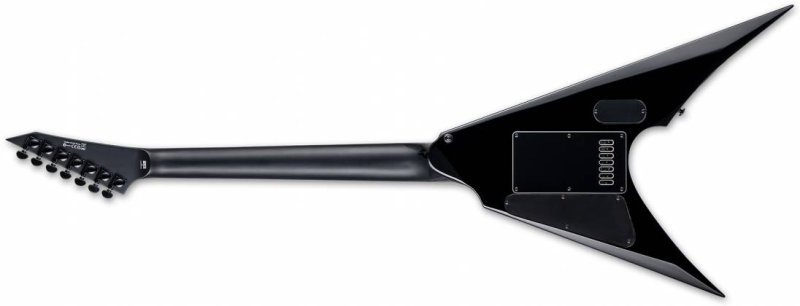 ESP - Arrow-1007 Evertune LTD Deluxe V Shape Baritone Electric Guitar, Black #LARROW1007BETBLK