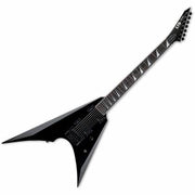 ESP - Arrow-1007 Evertune LTD Deluxe V Shape Baritone Electric Guitar, Black #LARROW1007BETBLK