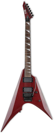 ESP - Electric Guitar with EMG 81/85 Active Pickups and Floyd Rose Special Tremolo, Scarlet Metallic #LARROW400SCM