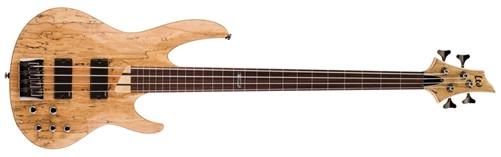 ESP - LTD Spalted Maple Natural Satin #LB204SMFLNS