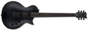 ESP - EC-1000 Baritone Electric Guitar, Charcoal Metallic Satin #LEC1000BCHMS