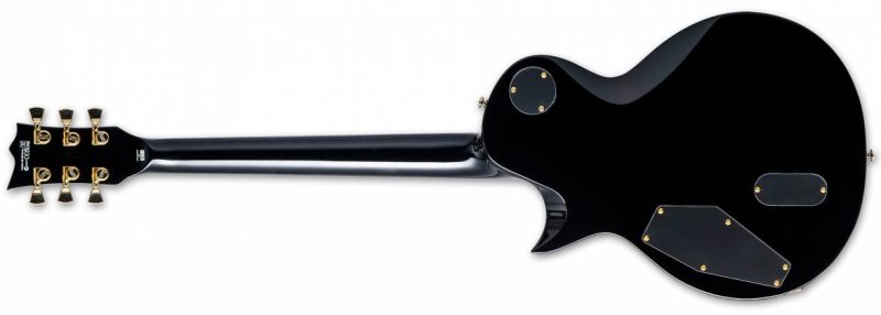 ESP - Deluxe 6-String Electric Guitar, Black with fluence pickups #LEC1000BLKF