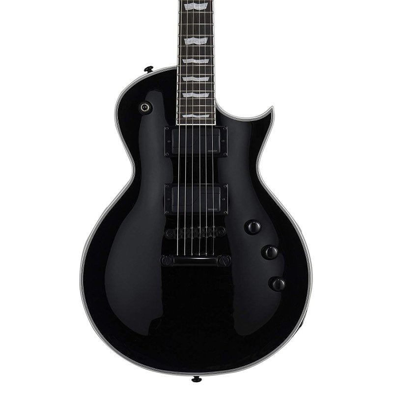 ESP - Electric Guitar with Fishman Fluence Pickups (Black) #LEC1000SBLKF