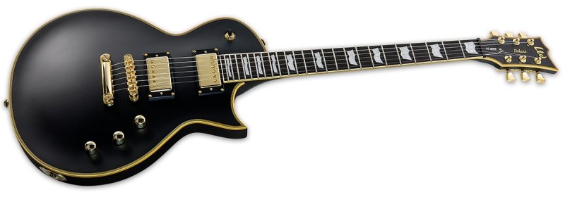 ESP - EC-1000 Seymour Duncan Electric Guitar, Vintage Black #LEC1000VBD