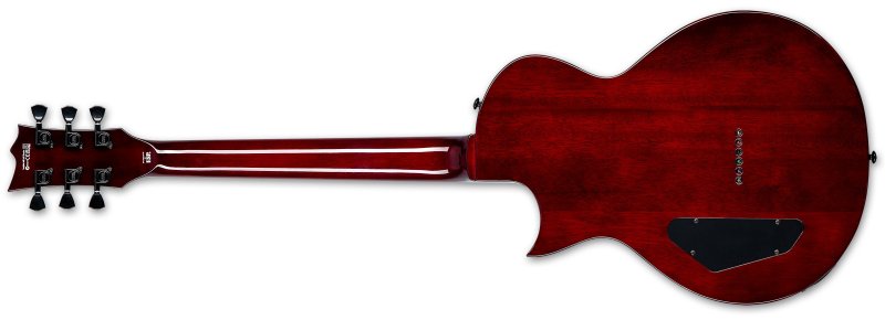 ESP - EC-201FT Electric Guitar, See Thru Black Cherry #LEC201FTSTBC