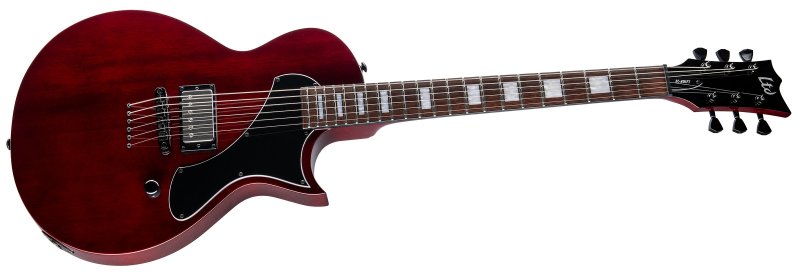 ESP - EC-201FT Electric Guitar, See Thru Black Cherry #LEC201FTSTBC