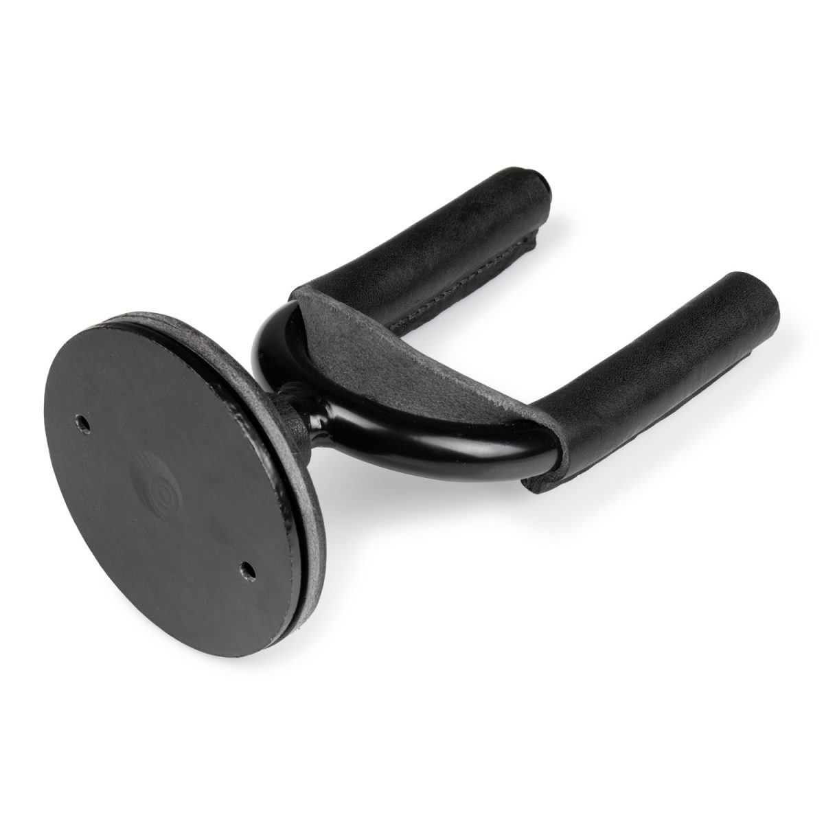 Levy's - Black Forged Guitar Hanger w/ Black Leather Back