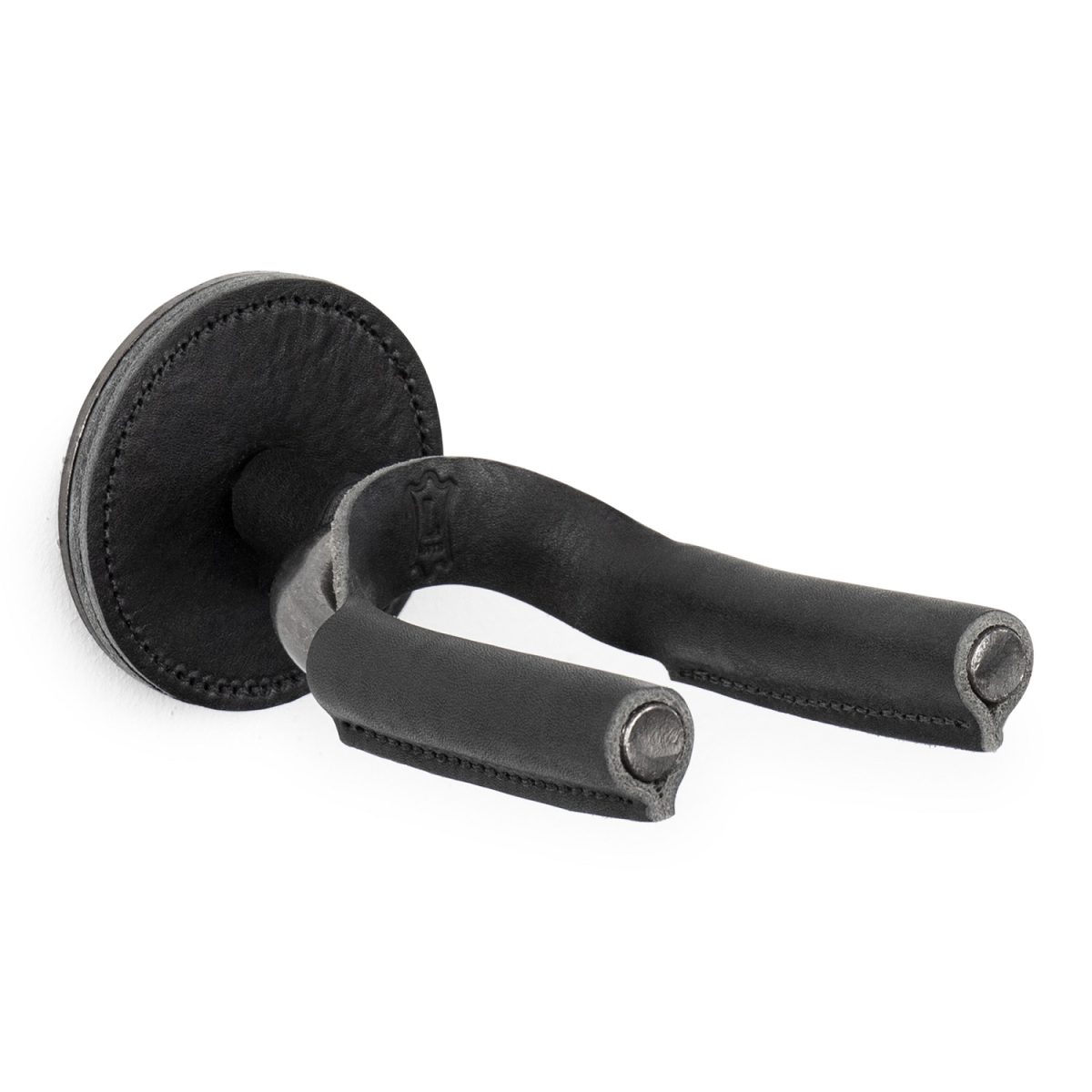 Levy's - Smoke Forged Guitar Hanger w/ Black Leather