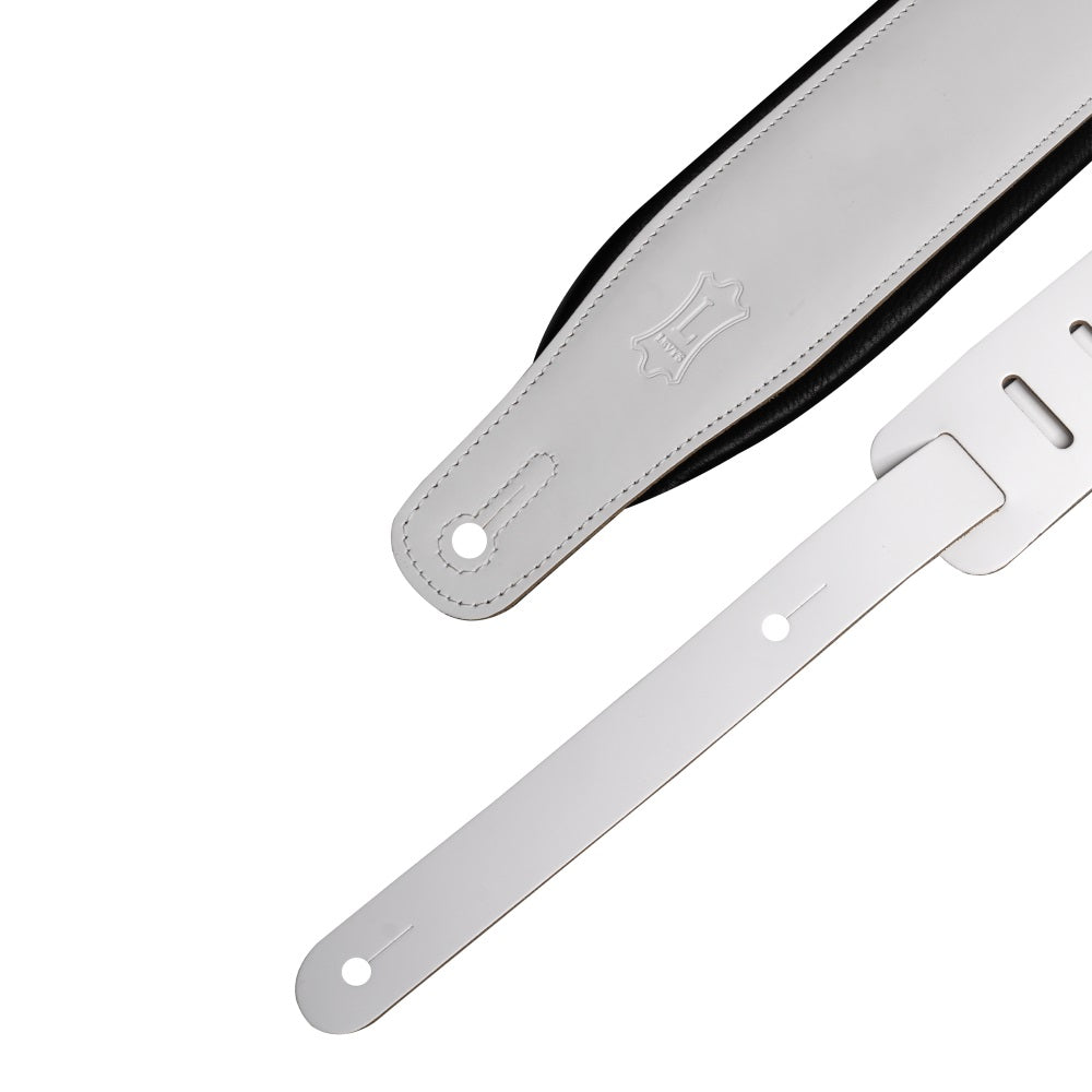 Levy's - Amped Leather Series - White/Black #M26PD-WHT_BLK