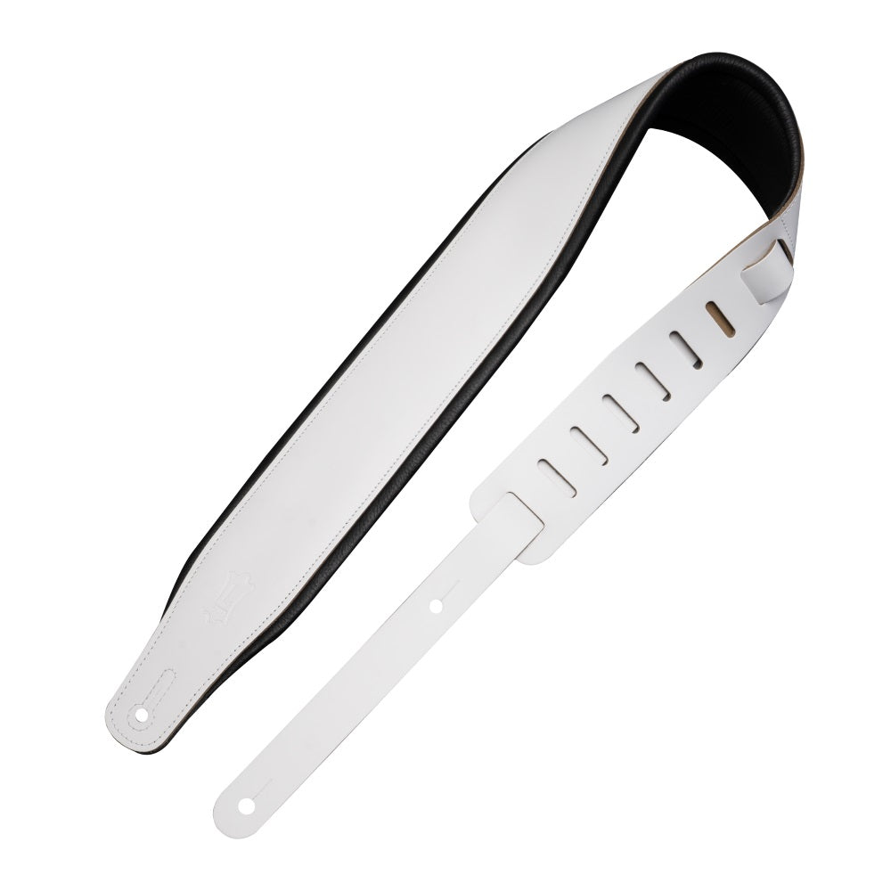 Levy's - Amped Leather Series - White/Black #M26PD-WHT_BLK