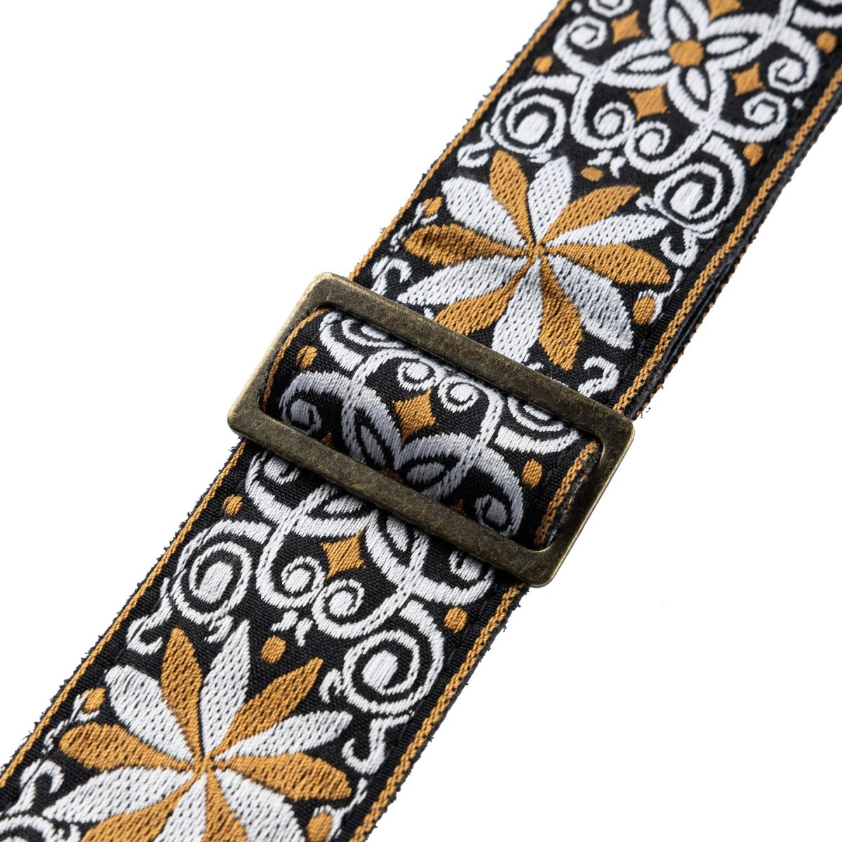 Levy's - Yellow & White Vintage Hootenanny Strap #M8HTV-13