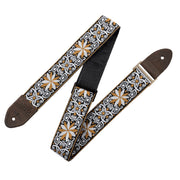 Levy's - Yellow & White Vintage Hootenanny Strap #M8HTV-13