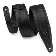 Levy's - Moon Phases Series 2.5″ Black Leather Guitar Strap – MG317MP-BLK_BLK