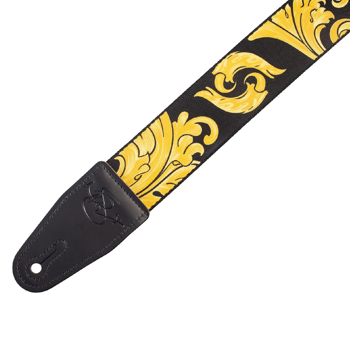 Levy's - Specialty Series - Nita Strauss Signature Guitar Strap - Black /Gold Tip