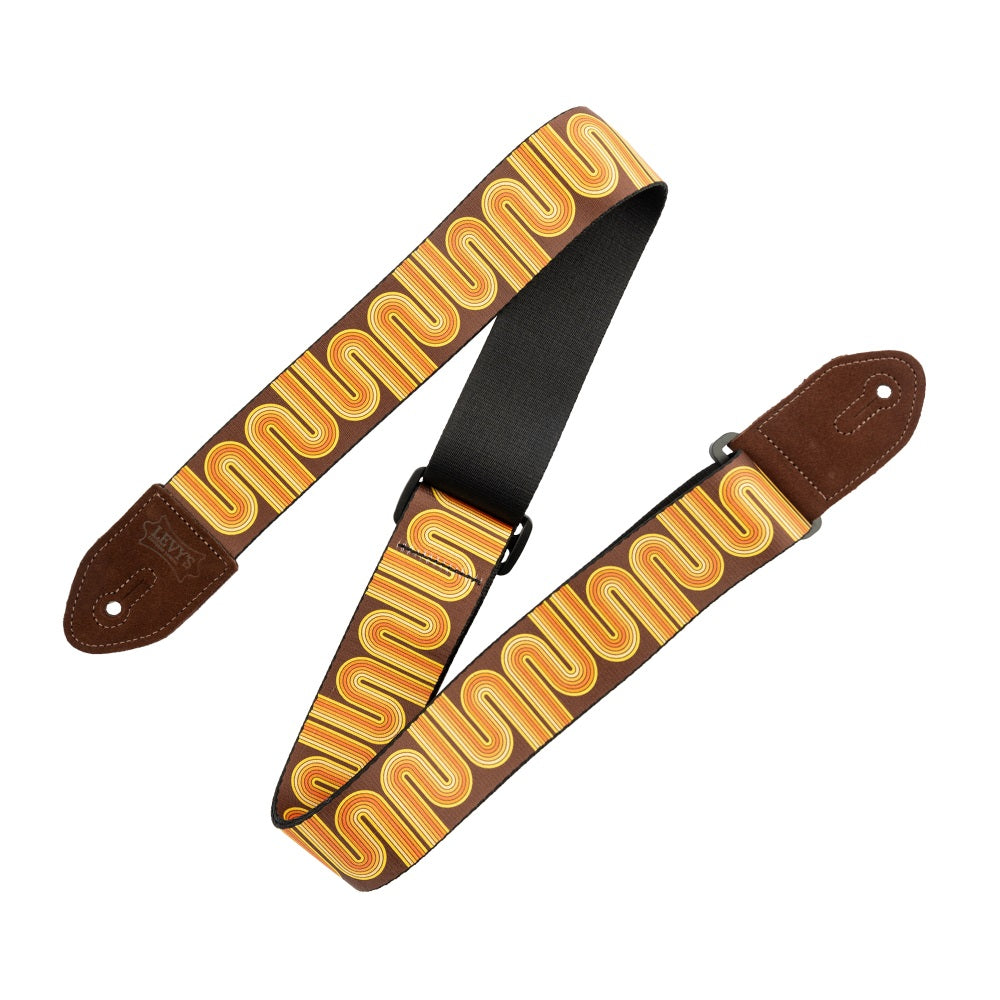 Levy's - Sunset Groove Mid Century Modern Series Guitar Strap #MP2MCM-001