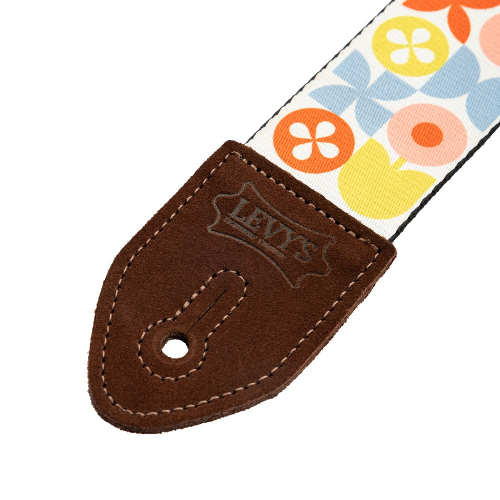 Levy's - Retro Flower Mid Century Modern Series Guitar Strap #MP2MCM-002