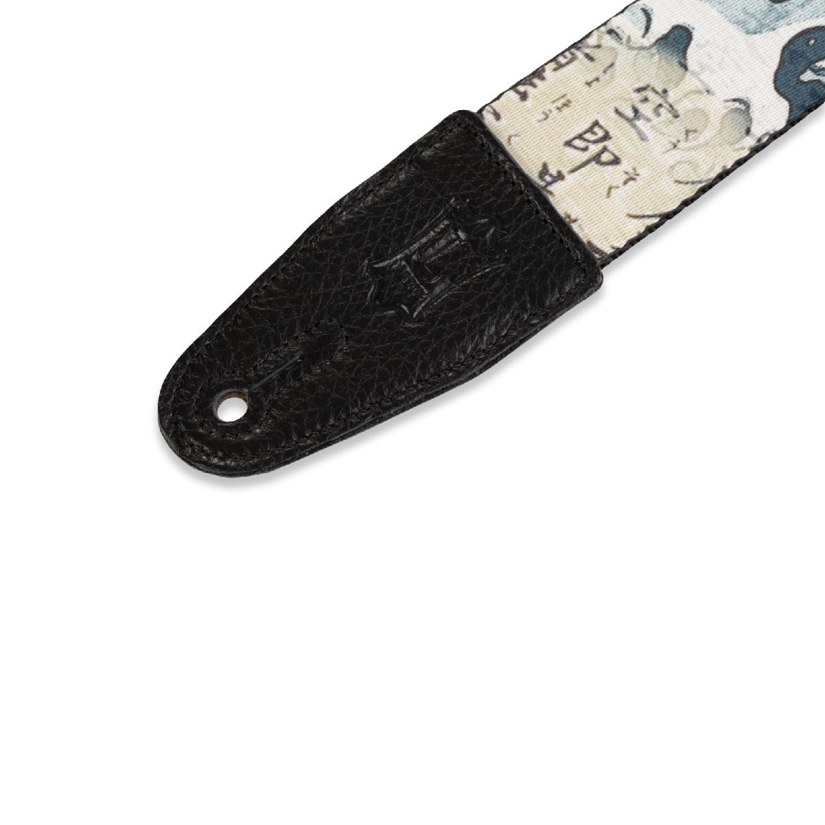 Levy's - 2'' Printed Polyester Guitar Strap - Koi Fish - MPD2-016 Tip