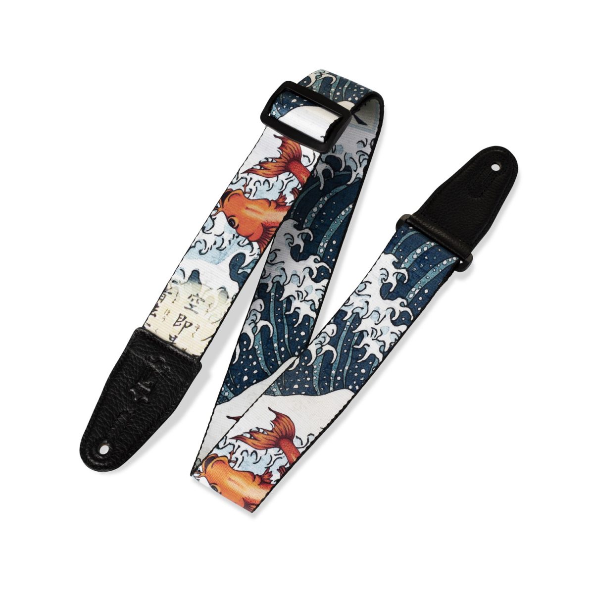 Levy's - 2'' Printed Polyester Guitar Strap - Koi Fish - MPD2-016