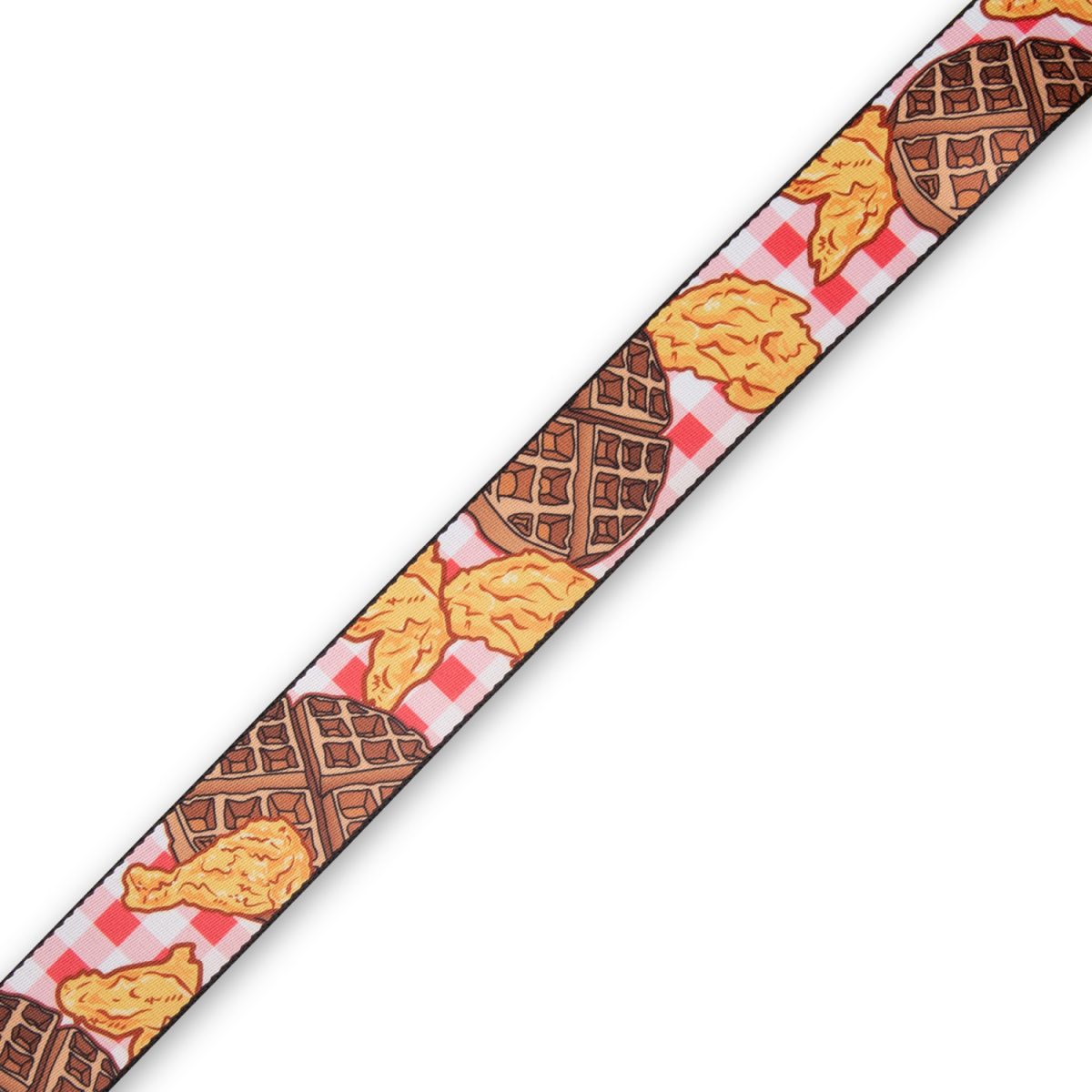 Levy's - Polyester Guitar Strap - Chiken and Waffles Design