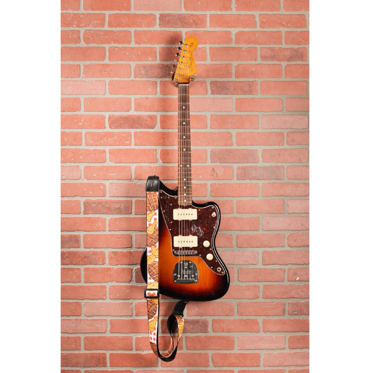 Levy's - Polyester Guitar Strap - Chiken and Waffles Set2