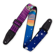 Levy's - Polyester Guitar Strap - Cyber Cat