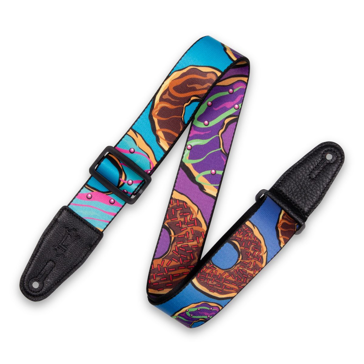 Levy's - Polyester Guitar Strap - Glazed Donuts