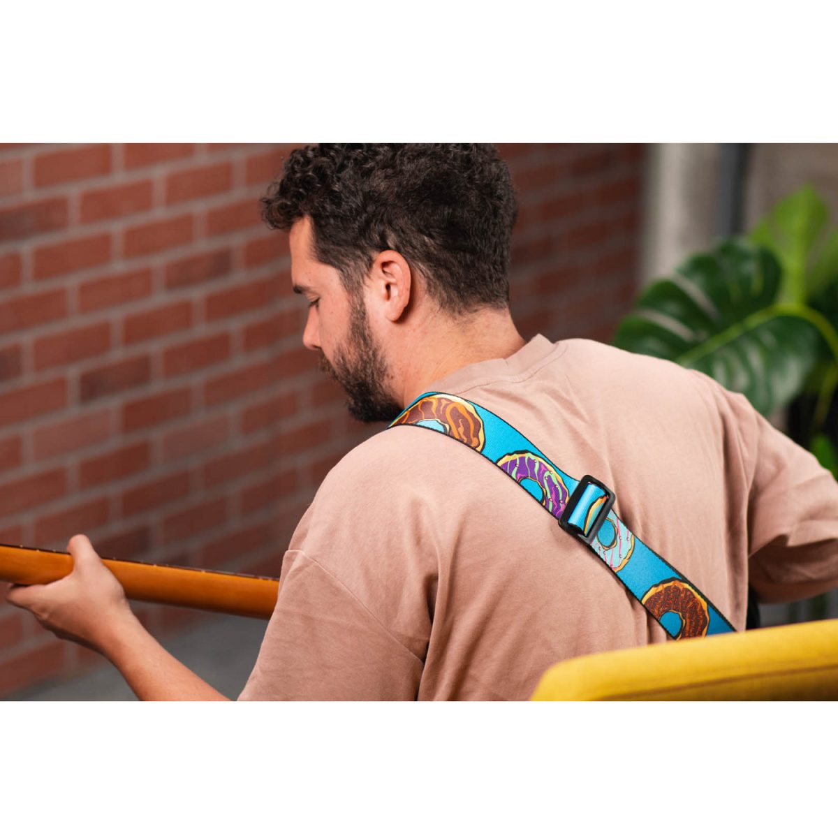 Levy's - Polyester Guitar Strap - Glazed Donuts Set
