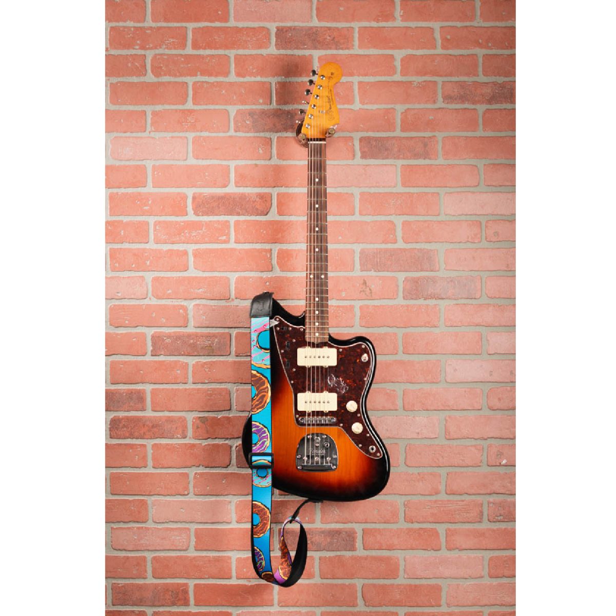 Levy's - Polyester Guitar Strap - Glazed Donuts Set2