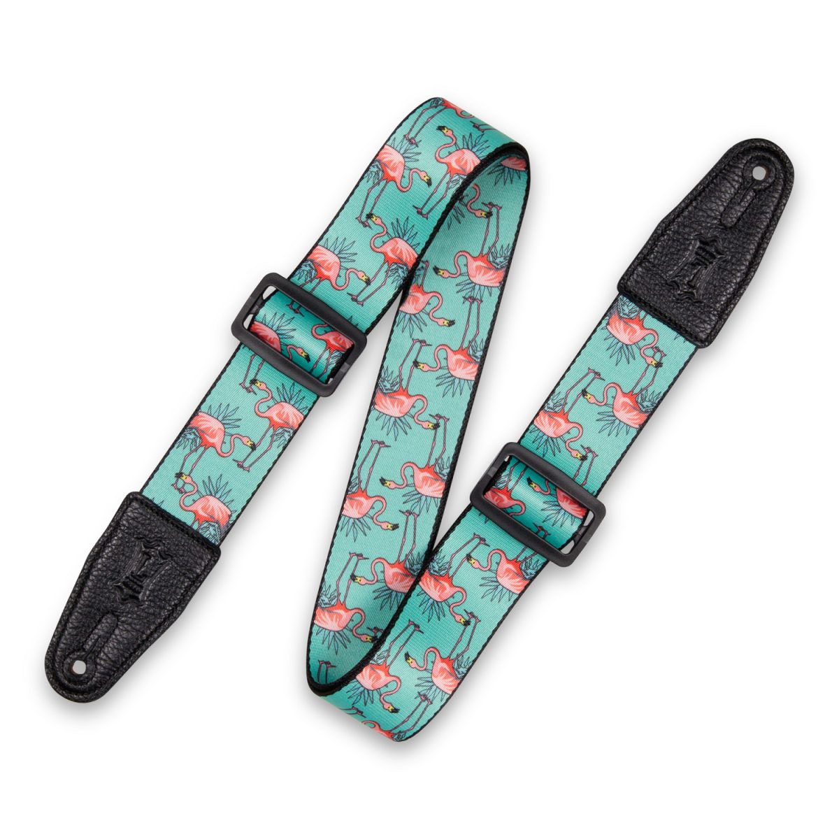 Levy's - Polyester Guitar Strap - Flamingos