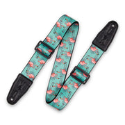 Levy's - Polyester Guitar Strap - Flamingos