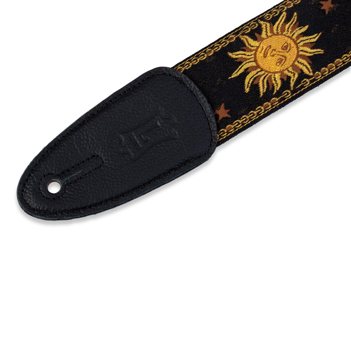 Levy's - Gutiar Strap - MPJG-SUN-BLK - Print Series Tip