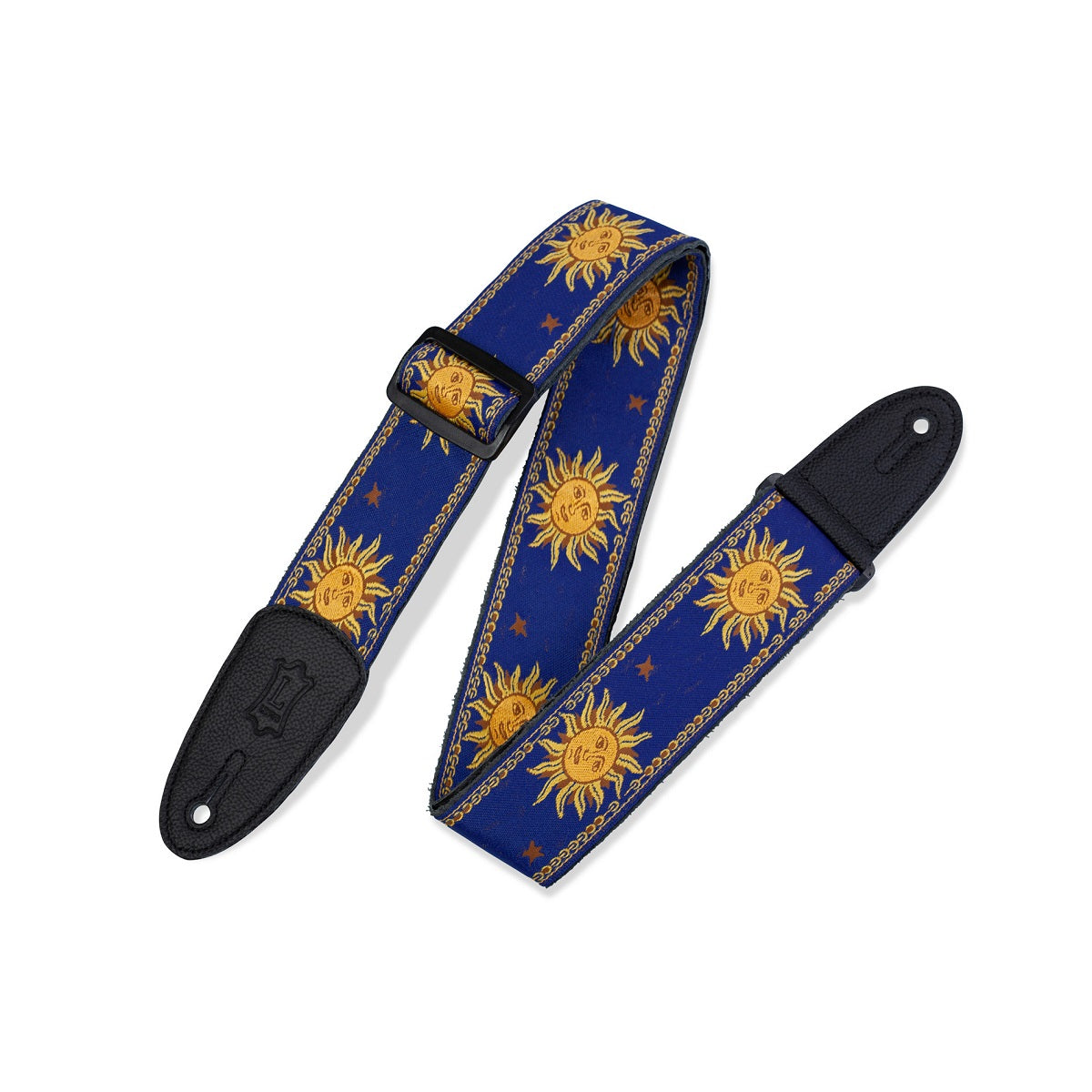 Levy's – MPJG-SUN-BLU - Yellow-on-Blue Sun motif