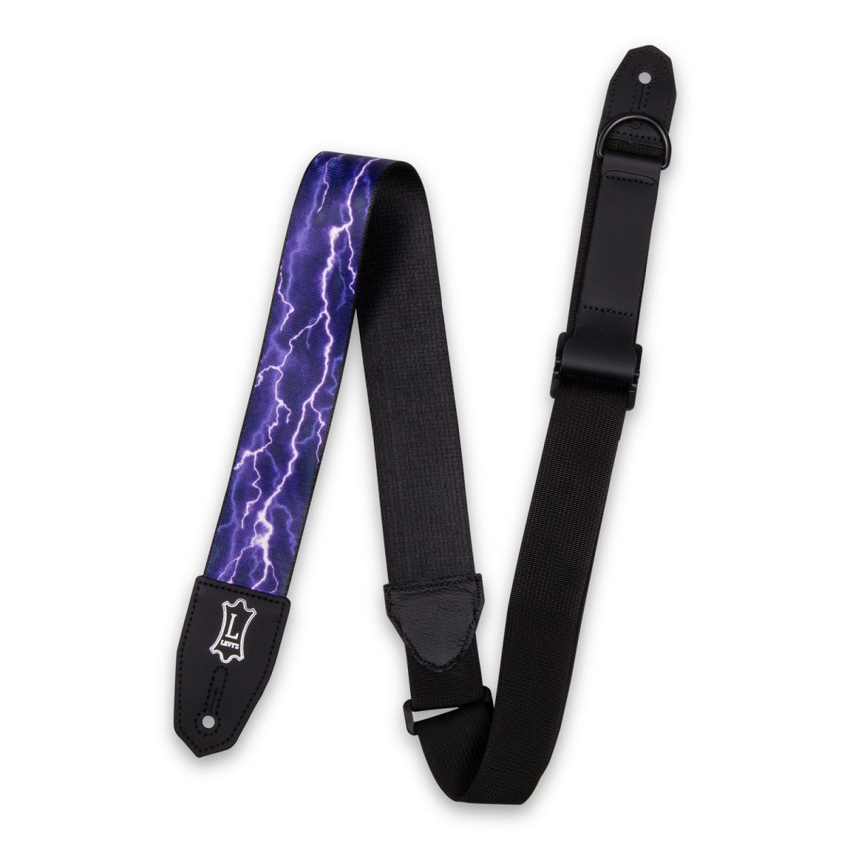 Levy's - MPRH-18 Right Height Sublimation Strap with Lightning Motif