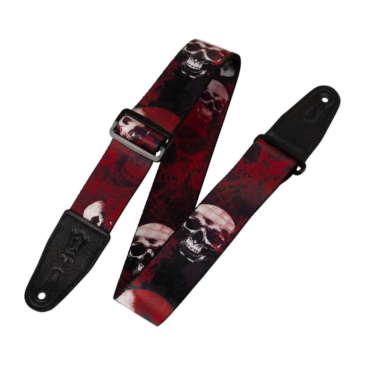 Levy's - Red Skull Polyester Strap #MPS2-093