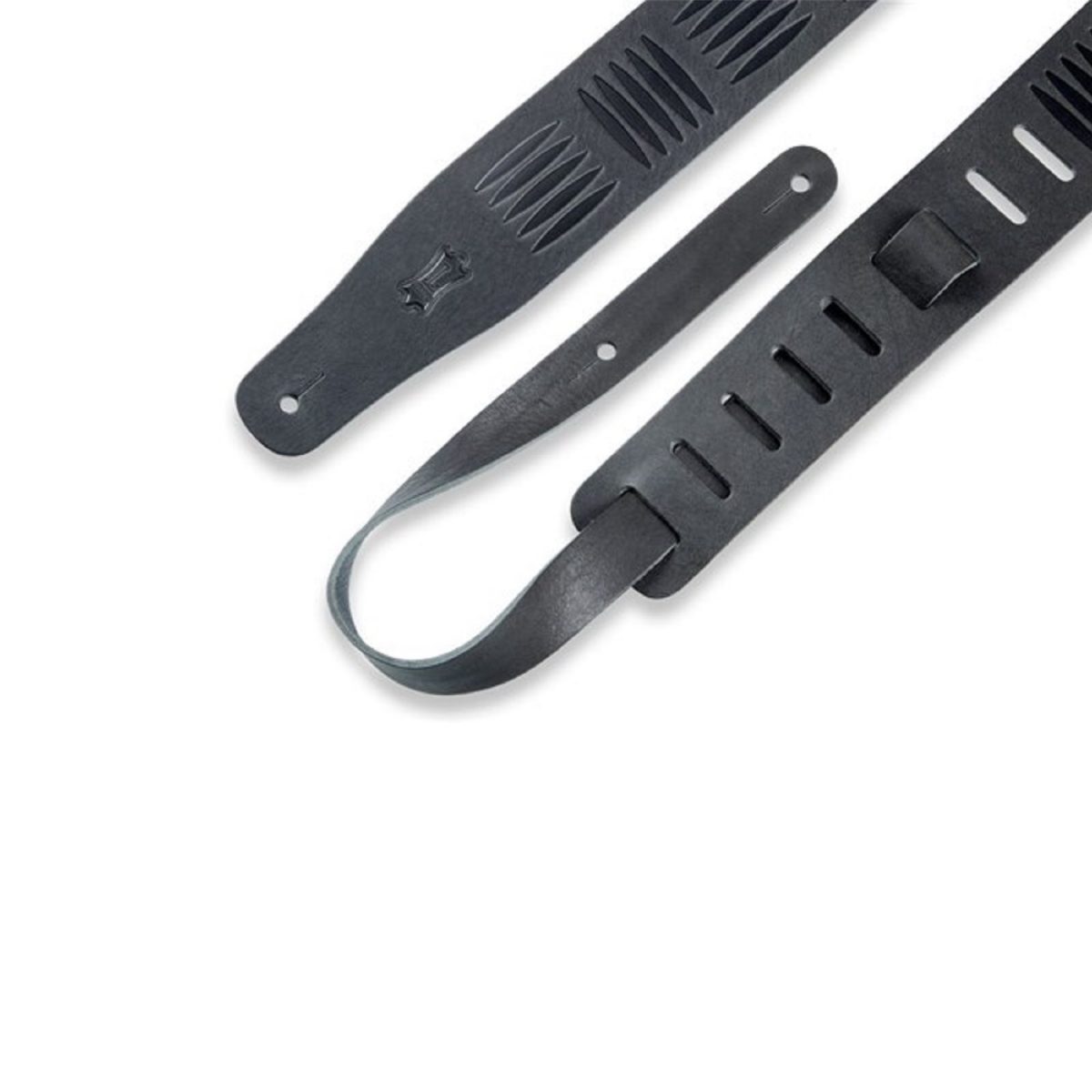 Levy's - Guitar Strap - MV26TEBLK - Tread Emboss Tip 2