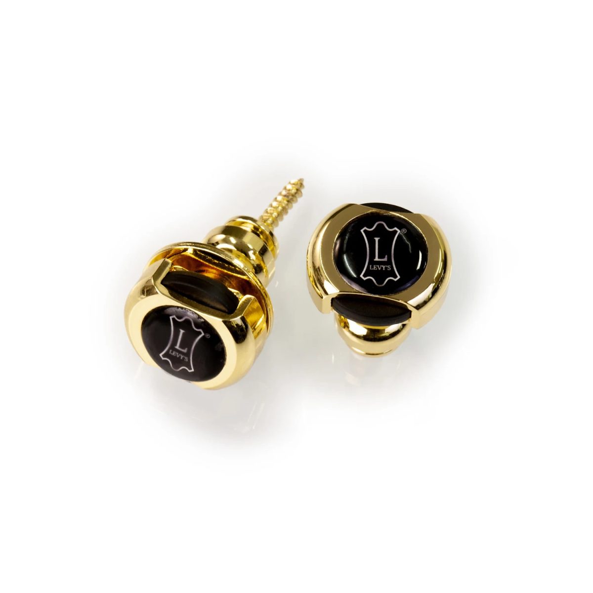 Levy's - Lockable Strap Buttons - Gold