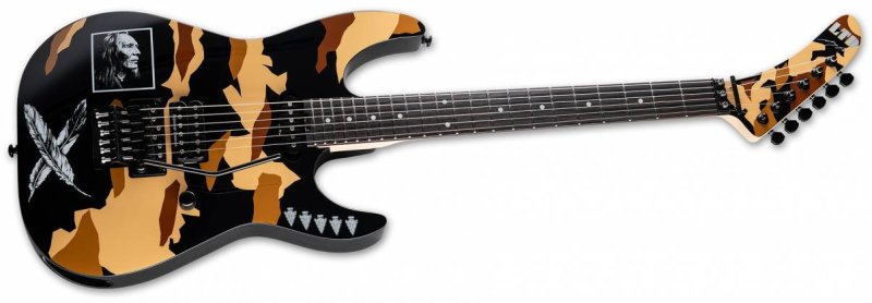 ESP - George Lynch Signature 6-String Electric Guitar with Case, Desert Eagle #LGLDESERTEAGLE