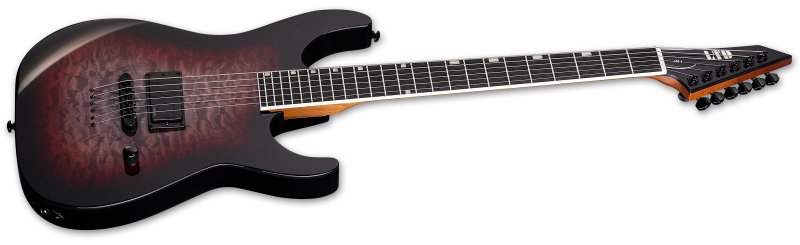ESP - LTD JM-I Quilted Maple Electric Guitar, Deep Moon #LJMIQMDBLM
