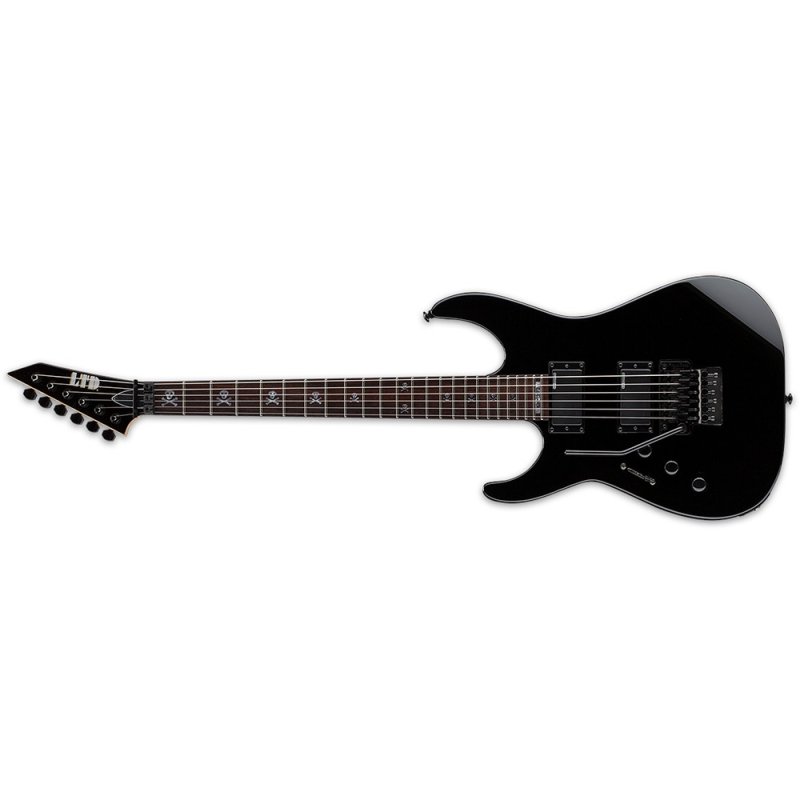 ESP - KH-202 Kirk Hammett Signature Series Electric Guitar Left-Handed Black #LKH202LH