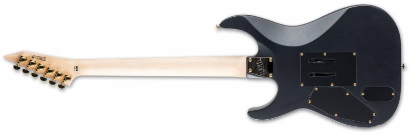 ESP - M-1001 LTD Deluxe 6-String Electric Guitar, Charcoal Metallic Satin #LM1001CHMS