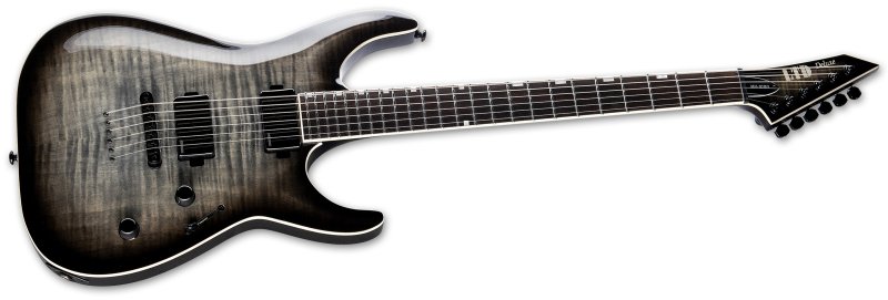 ESP - MH-1000NT 6-string Electric Guitar, Charcoal Burst #LMH1000NTFMCHB