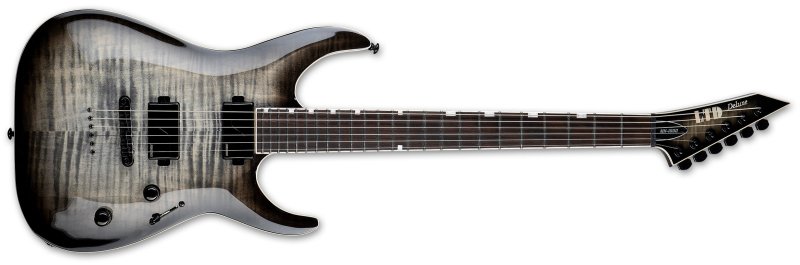 ESP - MH-1000NT 6-string Electric Guitar, Charcoal Burst #LMH1000NTFMCHB